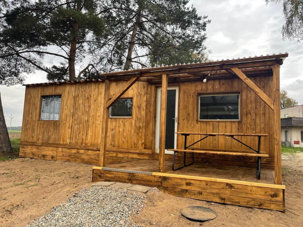 Pronajem Dreveneho Mobilheimu Stit Apartment Chlumec nad Cidlinou Exterior foto
